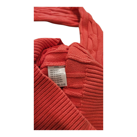 Lacoste Size 34 (Small) Pink Long Sleeve Knit Pullover Sweater - Picture 4 of 9